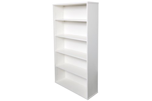 Rapid Span Range Bookcase in White