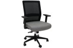 Gesture Medium Mesh Back task chair in light grey fabric