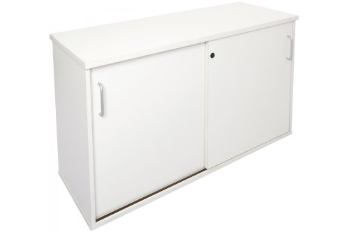 Rapid Span Range Credenza Desk in White