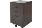 Office mobile pedestal drawer unit from the rapid worker range in all over ironstone