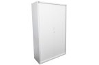 Go Steel Range Tambour Door Stationery Cabinet in White