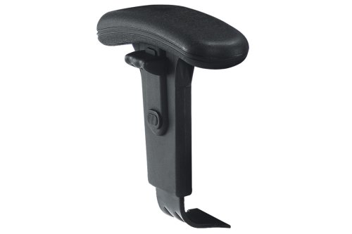 Height adjustable arms in black. Suitable for our operator chairs.
