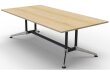 Typhoon boardroom table 2400x1220 with oak top