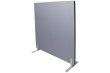 Rapid Screen free standing screen in grey fabric