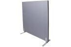 Rapid Screen free standing screen in grey fabric