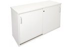Rapid Span Range Credenza Desk in White