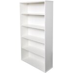 Rapid Span Range Bookcase in White