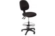 ECO70BM drafting chair in black fabric